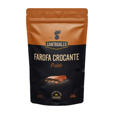 Farofa Crocante Cantagallo 200g Costela