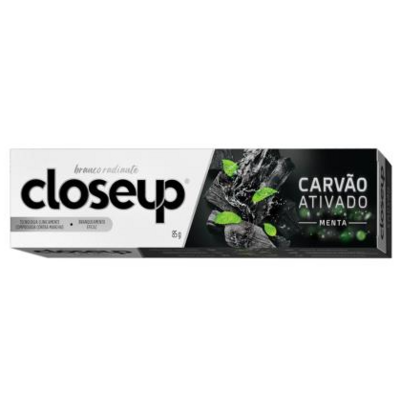Creme Dental Closeup 85g Carvao Ativ.men