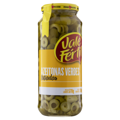 Azeitona Verde Vale Fertil 280g Fatiada