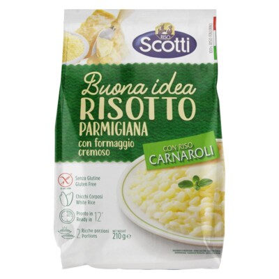 Risoto Riso Scotti 210g C/parmesao