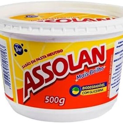 Sabao em Pasta Assolan 500g Neutro