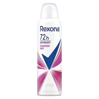 Desod.aerossol Rexona 150ml Powder Dry