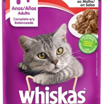 Alim.p/gatos Dreamies Whiskas 80g Carne