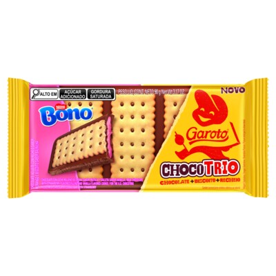 Chocotrio Garoto 90g Morango