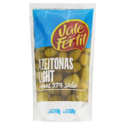 Azeitona Verde Vale Fertil 150g Light Doy Pack