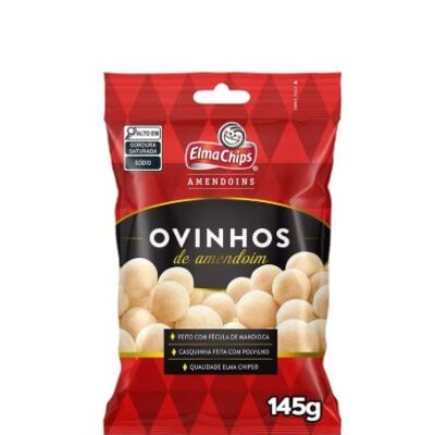 Amendoim Ovinhos Elma Chips 145g
