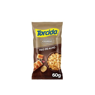 Salgadinho Lucky Torcida 60g Pao de Alho