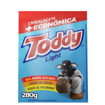 Achocolatado em Po Toddy 280g Light Emb.+eco.