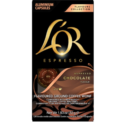 Caps.cafe Espresso Lor 52g Chocolate
