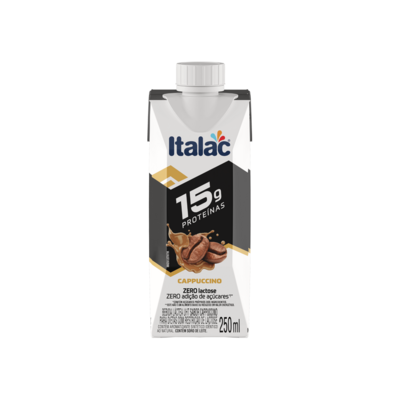 Bebida Lact.whey Italac 250ml 15g Prot.cappuc.z.l