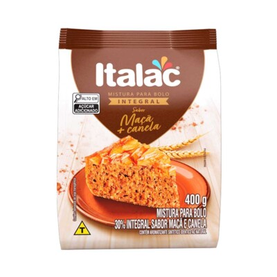 Mistura P/bolo Italac 400g Int.maca C/can.