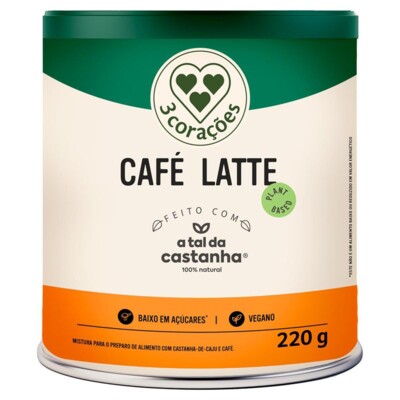 Preparo Po 3 Coracoes 220g Cafe C/leit.veg
