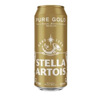 Cerveja Stella Artois 473ml Pure Gold Lata