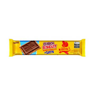 Chocobiscuit Garoto 78g Choc.aoleite
