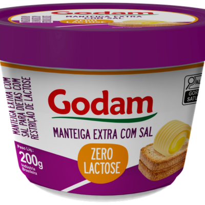 Manteiga C/sal Godam 200g Zero Lactose