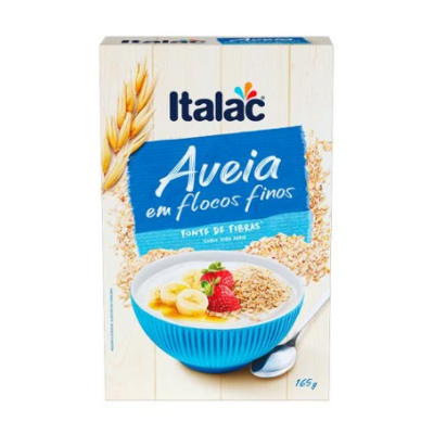 Aveia em Flocos Italac 165g Fino