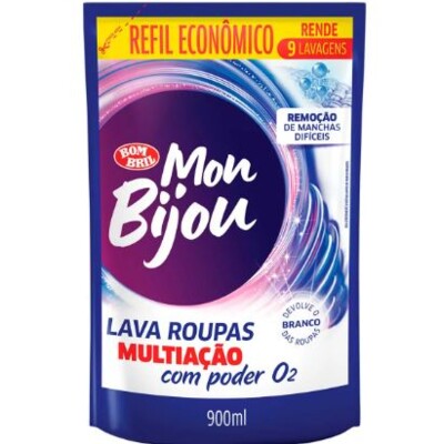 Lava Roupa Mon Bijou 900ml Multiacao Sc