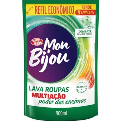Lava Roupa Mon Bijou 900ml Roup.bca/col.sc