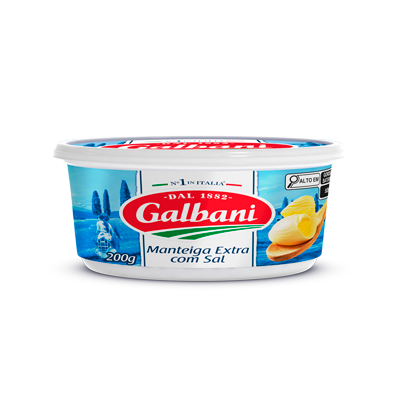 Manteiga C/sal Galbani 200g Pote