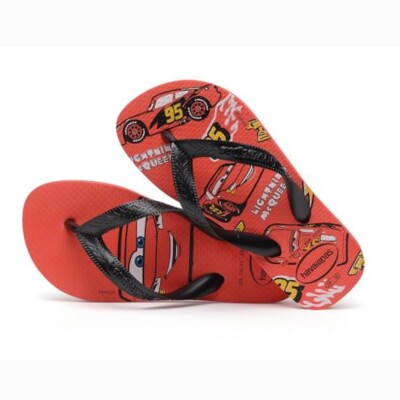 Sandalia Kids Cars Havaianas Amarelo P.23/24