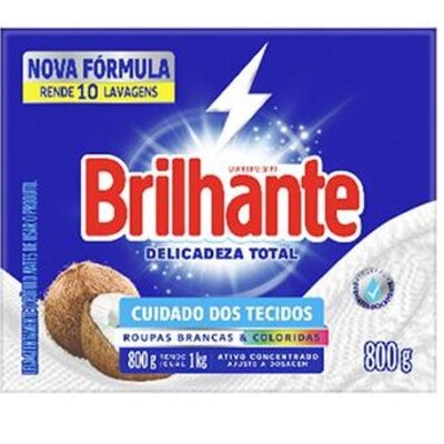 Sabao em Po Brilhante 800g Delic.total Cx