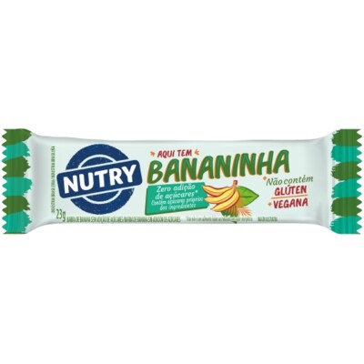 Barra Bananinha Nutry 23g Zero
