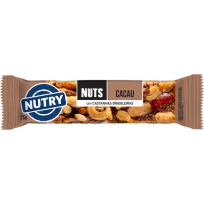 Barra Nuts Nutry 25g Cacau