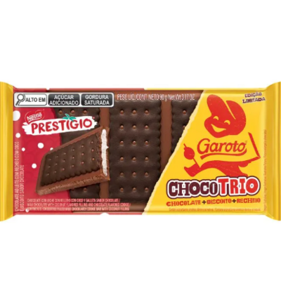 Chocotrio Garoto 90g Prestigio
