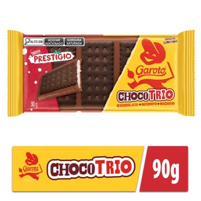 Chocotrio Garoto 90g Prestigio