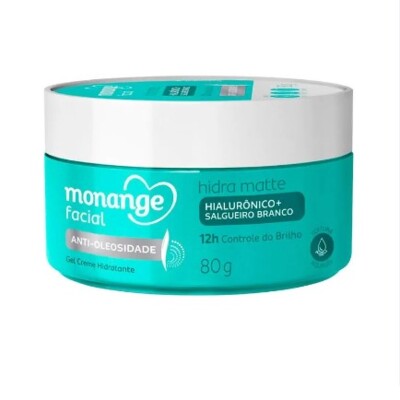 Creme Facial Monange 80g Hidra Matte