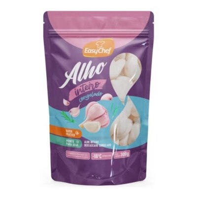 Alho Inteiro Easychef 300g Descasc./cong.