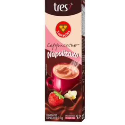 Caps.cappuc.3 Coracoes 11g Napolitano