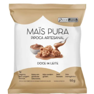 Pipoca Artes.mais Pura 50g Doce de Leite