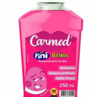 Enxaguante Bucal Carmed 250ml Fini Beijos