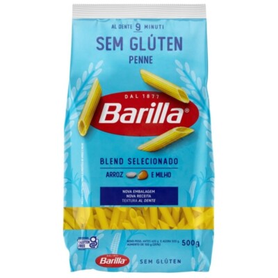 Macarrao S/glut.barilla 500g Penne Nacional