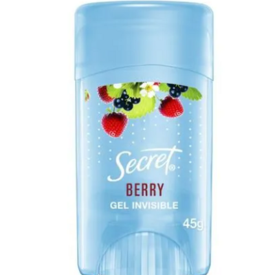 Desod.gel Secret 45g Clear Berry