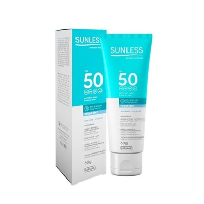 Prot.facial Sunless 60g Fps50 S/cor