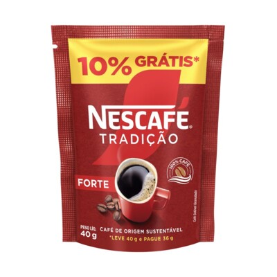 Cafe Nescafe 40gpr10% Tradicao
