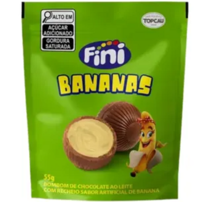 Bombom Top Cau 55g Fini Banana