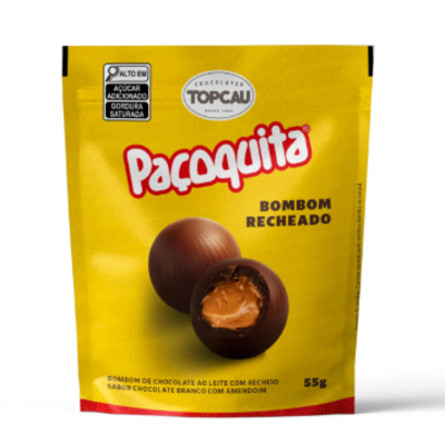 Bombom Top Cau 55g Pacoquita