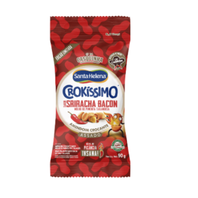 Amendoim Crokissimo Decabron 90g Sriracha Bacon