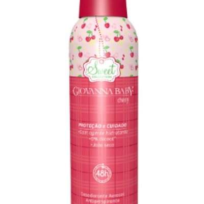Desod.aerosol Giovanna Baby 150ml Cherry