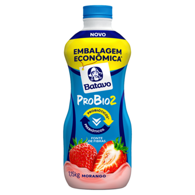 Iogurte Batavo Probio 1150g Morango