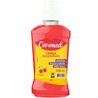 Enxaguante Bucal Carmed 250ml Cereja