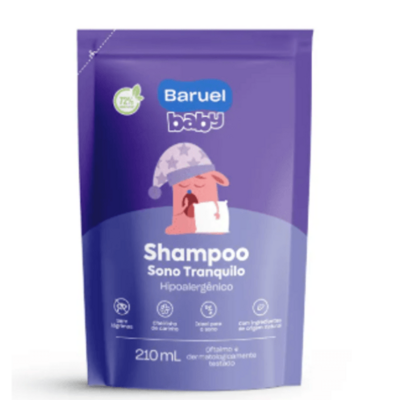 Shampoo Baruel Baby 210ml Ref. Sono Tranquilo