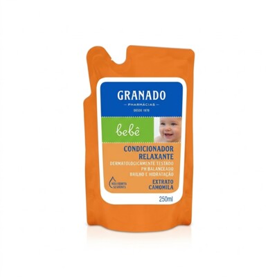 Cond.bebe Granado 250ml Camomila Refil