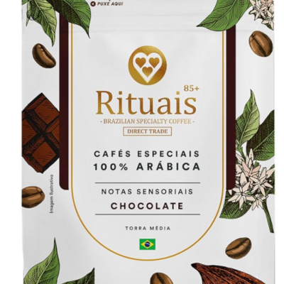 Cafe 3 Coracoes Rituais 250g Choc.torr.grao