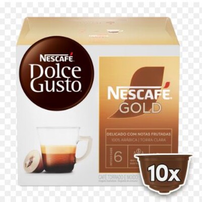 Caps.nescafe Dolce Gusto 60g Gold Espre.c/10
