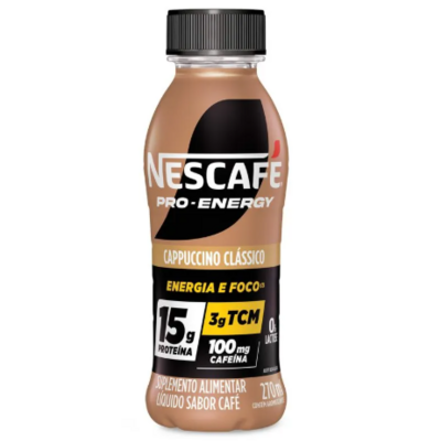 Bebida Lact.pro Energ.nescafe 270ml 15g Cap.classi