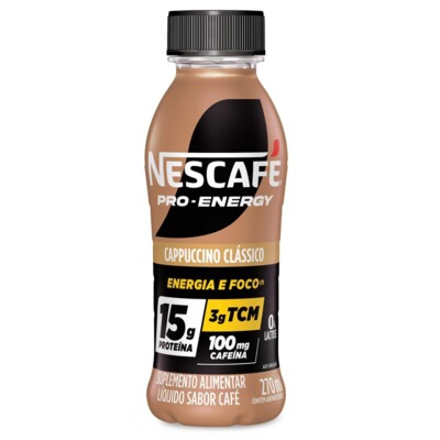 Bebida Lact.pro Energ.nescafe 270ml 15g Cap.classi
